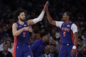 活塞VS灰熊首发：康宁汉姆&艾维&奥萨尔登场 杰罗姆&波普出战