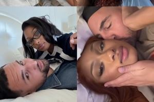 单身勿入！克莱女友更新社媒狂撒狗粮：我的宝贝 我的宝贝💋